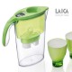 Filtračná kanvica LAICA STREAM LINE GREEN + 3ks filtrov a poháre ZADARMO